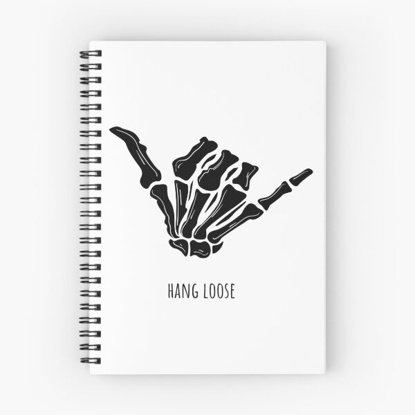 Item preview, Hang Loose Shaka Skeleton Hand designed and sold by itzlitwrite.