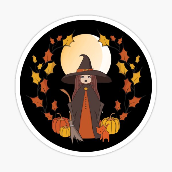 Item preview, Full Moon Halloween Cheeky Witch® designed and sold by cheekywitch.