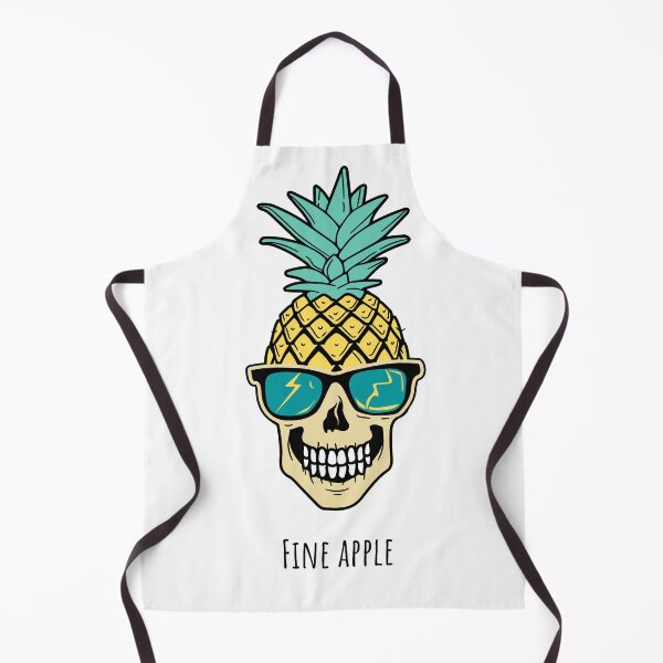 Item preview, Fine Apple Pineapple Skull in Sunglasses designed and sold by itzlitwrite.