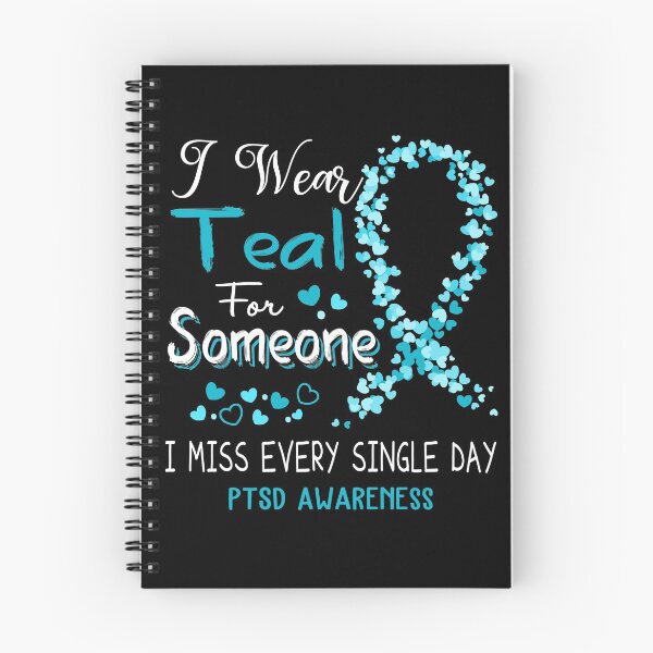 Item preview, I Wear Teal PTSD Awareness designed and sold by GennieShop.