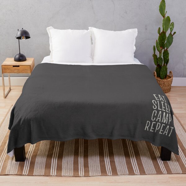 Item preview, Eat Sleep Camp Repeat designed and sold by AlinaOz.