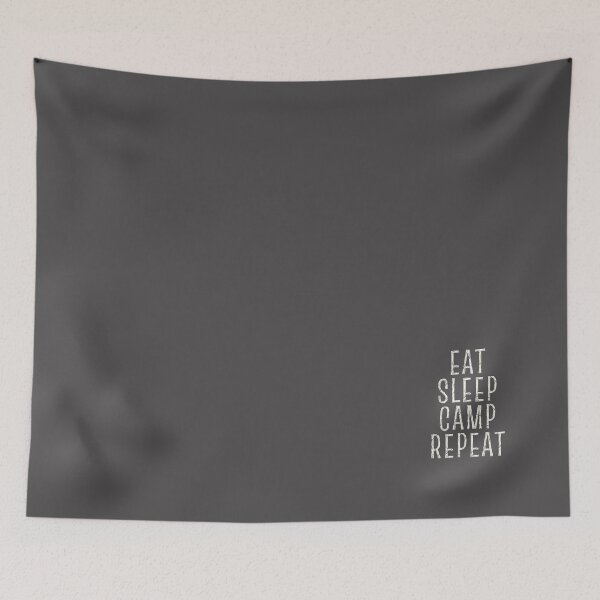 Item preview, Eat Sleep Camp Repeat designed and sold by AlinaOz.