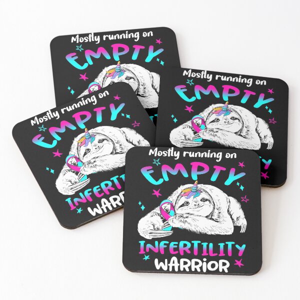 Item preview, Mostly running on Empty Infertility Warrior designed and sold by ElizabethS809.