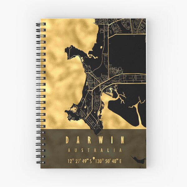 Item preview, DARWIN MAP AUSTRALIA designed and sold by hatimelhag.
