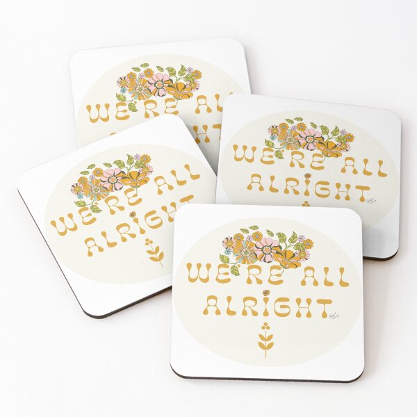 Item preview, We're All Alright 70's Retro designed and sold by Old Urban Farmhouse Design Studio.
