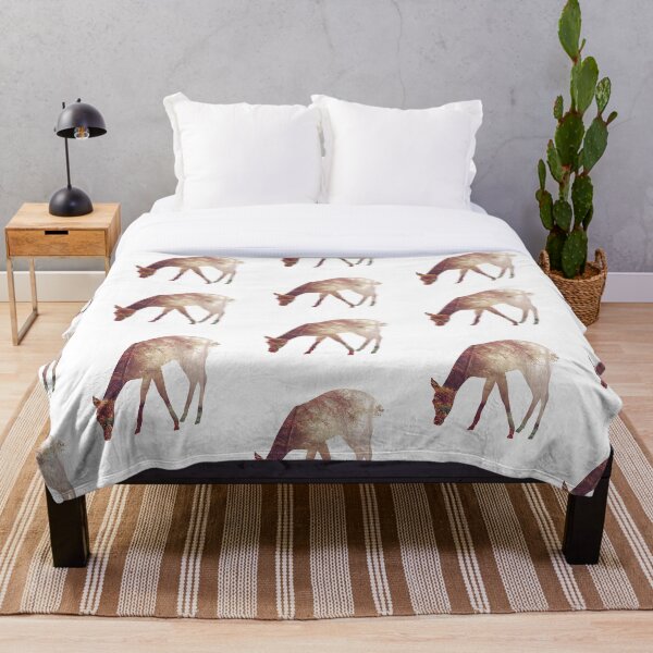 Item preview, Doe Deer with Dawn Misty Morning Forest Woods Silhouette designed and sold by VisionQuestArts.