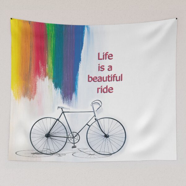 Item preview, Life is a beautiful ride designed and sold by Marwa Ahmed.