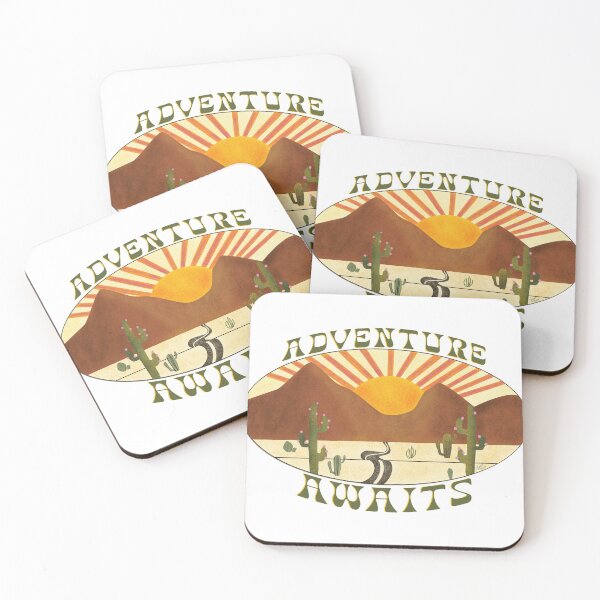 Item preview, Adventure Awaits Desert Landscape designed and sold by Old Urban Farmhouse Design Studio.