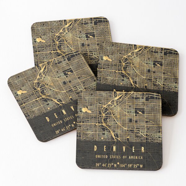 Item preview, DENVER MAP USA designed and sold by hatimelhag.