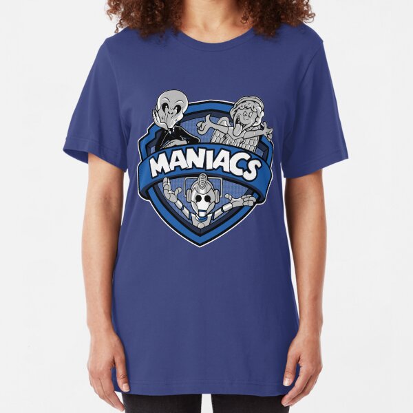 Who's MANIACS! Slim Fit T-Shirt