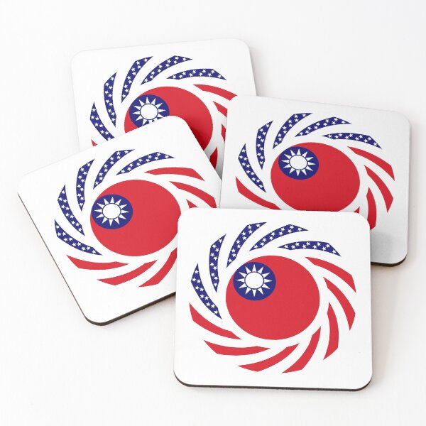 Item preview, Taiwanese American Multinational Patriot Flag Series designed and sold by Carbon-Fibre Media.