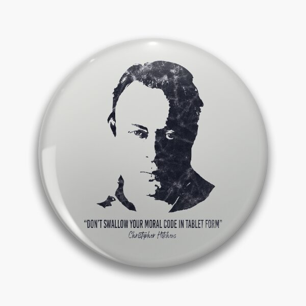 Item preview, Christopher Hitchens Quote (Worn Look) designed and sold by politicalamity.