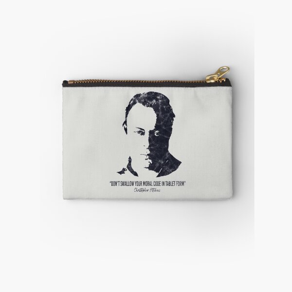 Item preview, Christopher Hitchens Quote (Worn Look) designed and sold by politicalamity.
