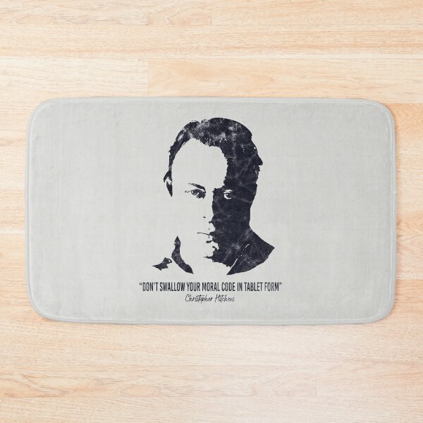 Item preview, Christopher Hitchens Quote (Worn Look) designed and sold by politicalamity.