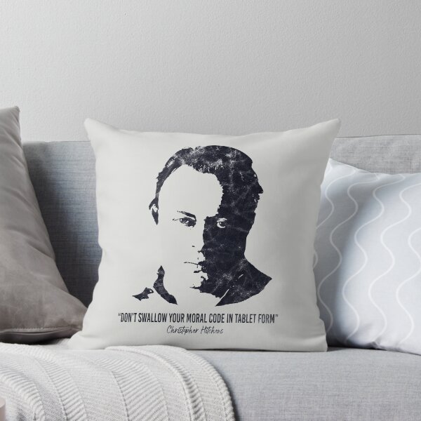 Item preview, Christopher Hitchens Quote (Worn Look) designed and sold by politicalamity.