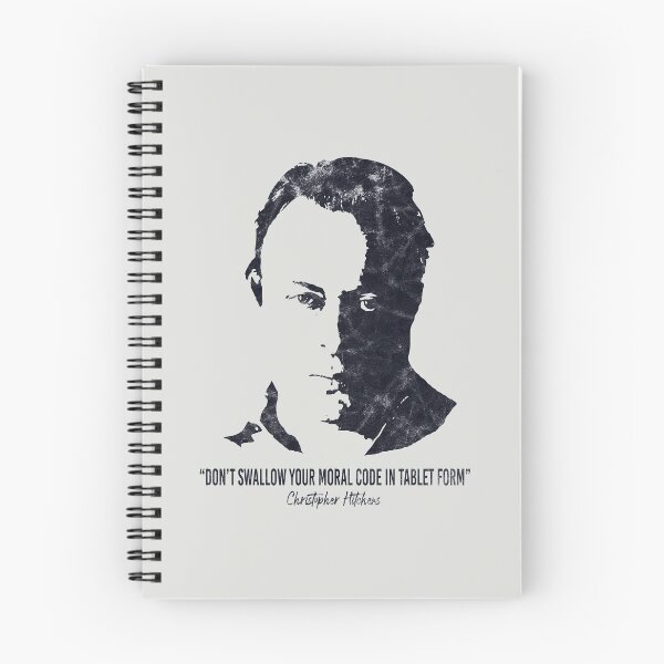 Item preview, Christopher Hitchens Quote (Worn Look) designed and sold by politicalamity.