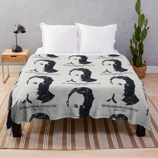 Item preview, Christopher Hitchens Quote (Worn Look) designed and sold by politicalamity.