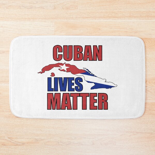 Item preview, Cuban Lives Matter Cuban Flag with Cuba Outline designed and sold by Gsallicat.