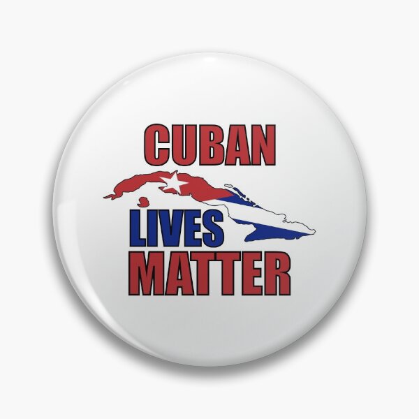 Item preview, Cuban Lives Matter Cuban Flag with Cuba Outline designed and sold by Gsallicat.