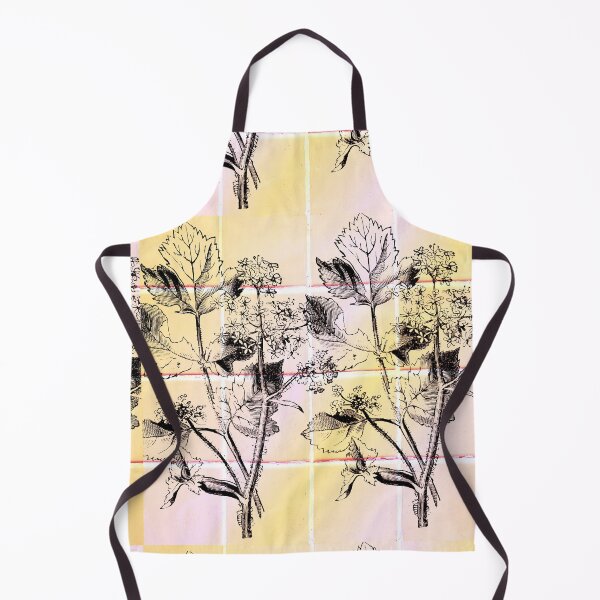 Item preview, Hogweed Plant Pattern Pink and Yellow designed and sold by royalblewitup.