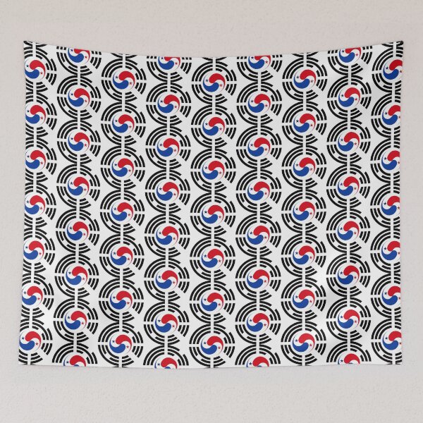 Item preview, Korean Panamanian Multinational Patriot Flag Series designed and sold by Carbon-Fibre Media.