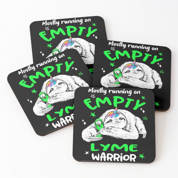 Item preview, Mostly running on Empty Lyme Warrior designed and sold by ElizabethS809.