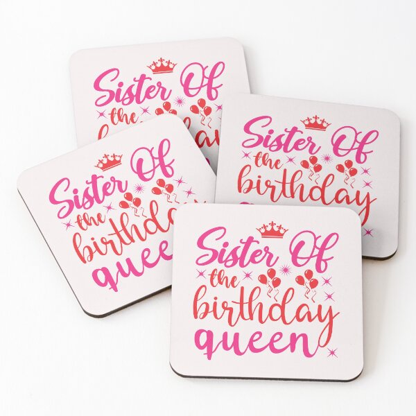 Item preview, sister of the birthday queen : gift for girl-gift for mom - gift for sister designed and sold by charaf19.