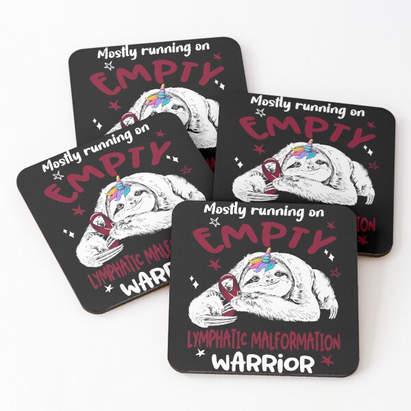 Item preview, Mostly running on Empty Lymphatic Malformation Warrior designed and sold by ElizabethS809.