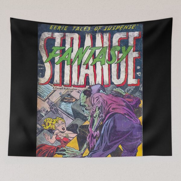 Item preview, Vintage horror comics Strange Fantasy eerie tales of suspense.  designed and sold by beachcamper.