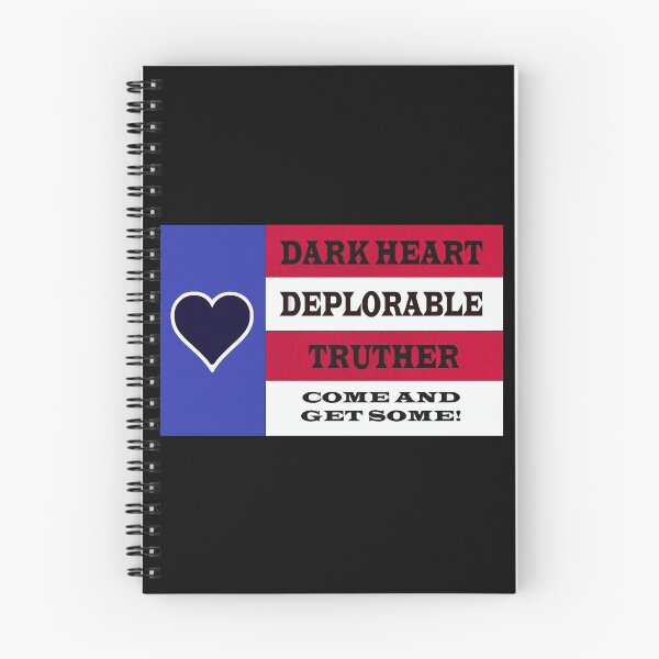 Item preview, DARK HEART DEPLORABLE TRUTHER 1 designed and sold by MARTYMAGUS1.