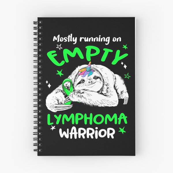 Item preview, Mostly running on Empty Lymphoma Warrior designed and sold by ElizabethS809.