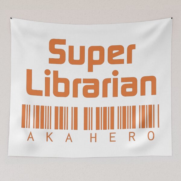 Item preview, Super Librarian AKA Hero designed and sold by MondaysChild.