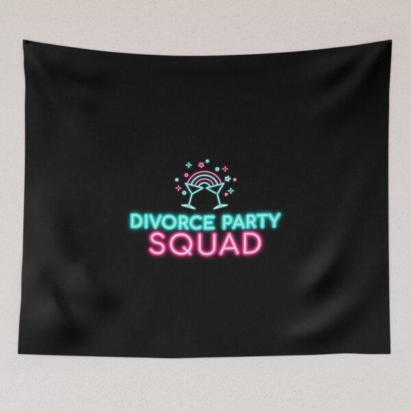 Item preview, DIVORCE PARTY SUPPORT SQUAD designed and sold by JABG-01.