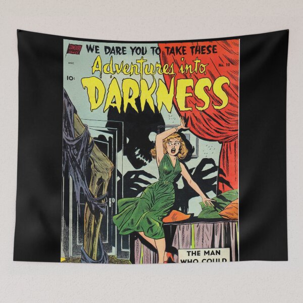 Item preview, Vintage horror comic Adventures into Darkness. designed and sold by beachcamper.