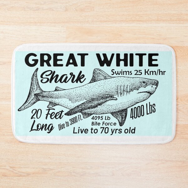 Item preview, Great White Shark designed and sold by Fathom204.