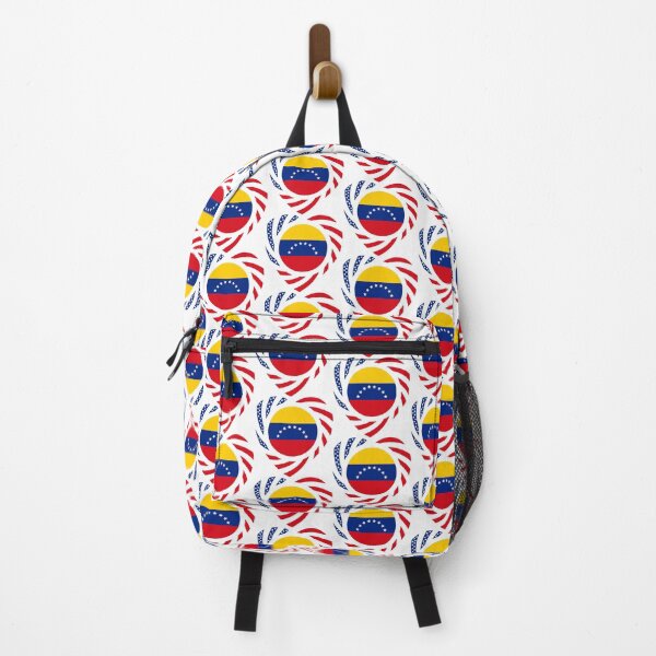 Item preview, Venezuelan American Multinational Patriot Flag Series (Heart) designed and sold by Carbon-Fibre Media.