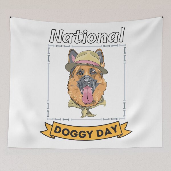 Item preview, National day of our doggy friends designed and sold by Georgeox.
