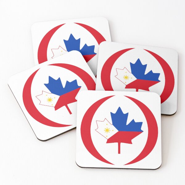 Item preview, Filipino Canadian Multinational Patriot Flag Series designed and sold by Carbon-Fibre Media.