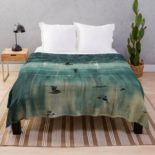 Item preview, Birds, flying, lake background, flock of birds, seagulls, swans, fog, birds, forests, swans are like the masters of this lake designed and sold by zenger2021.