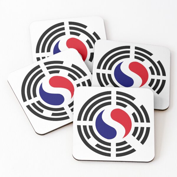 Item preview, Korean French Multinational Patriot Flag Series designed and sold by Carbon-Fibre Media.