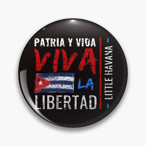 Item preview, Patria y vida | Viva la libertad | Little Havana | Vintage | Black  designed and sold by NoirOwned.