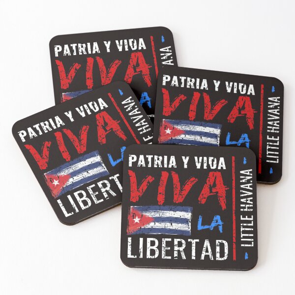Item preview, Patria y vida | Viva la libertad | Little Havana | Vintage | Black  designed and sold by NoirOwned.