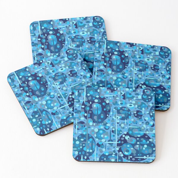 Item preview, Blue Circles designed and sold by Kara Lebold.
