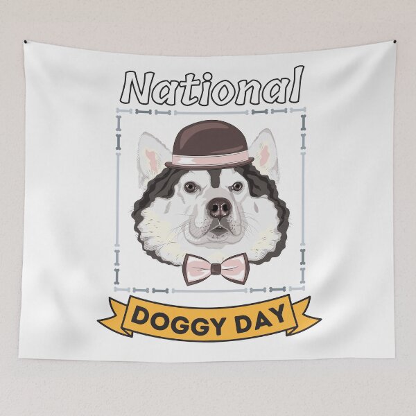 Item preview, National day of our doggy friends designed and sold by Georgeox.