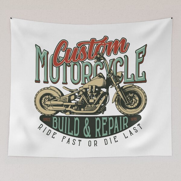 Item preview, motorcycle lovers ride fast or die last designed and sold by Frihadragon.
