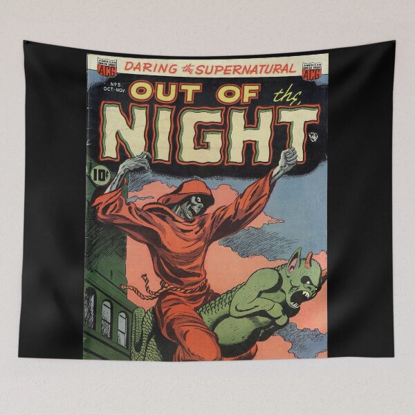 Item preview, Vintage horror comic Out of the Night . designed and sold by beachcamper.