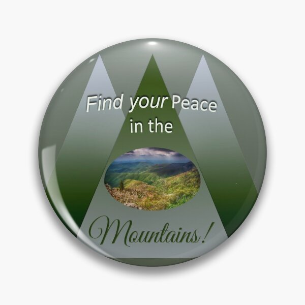 Item preview, Find Your Peace in the Mountains - card designed and sold by Kathy Weaver.
