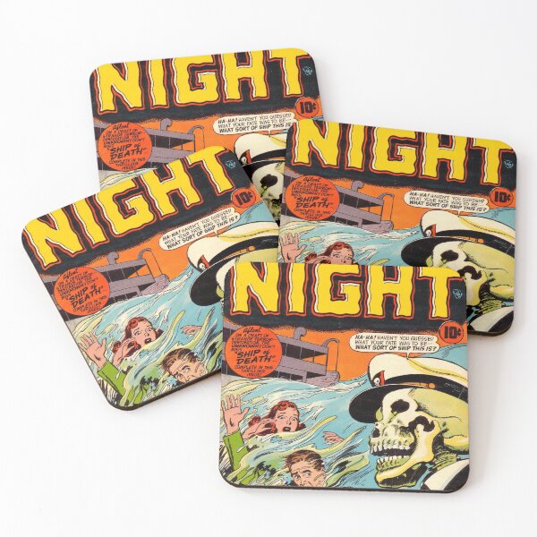 Item preview, Vintage horror comic Out of the Night . designed and sold by beachcamper.