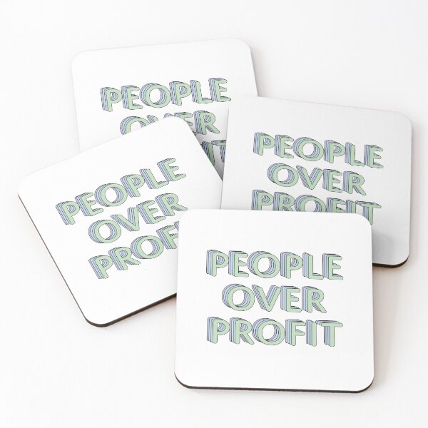 Item preview, People over Profit  designed and sold by llevine2934.