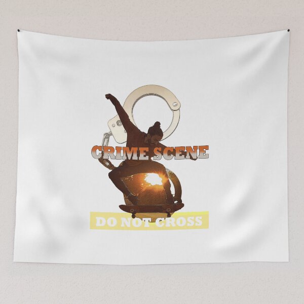 Item preview, Skateboarding Is A Crime designed and sold by hossamsoud.